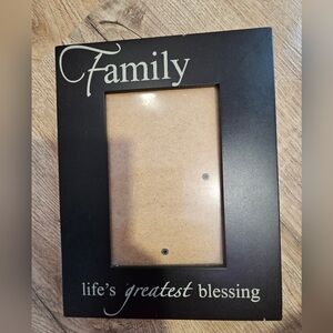 Black Family Photo Frame